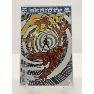 The Flash #4 cover B, DC Universe Rebirth, 2016